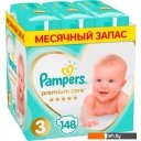 Детские подгузники Pampers Premium Care 3 (148 шт)