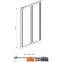 Душевые кабины Adema Noa-80 (прозрачное стекло)