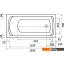 Ванны Santek Монако 150x70 1WH111976 (с каркасом и экраном)