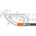 Ванны 1Марка Piccolo 150x75L (с каркасом и экраном)