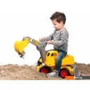 Каталки, педальные машинки Полесье Мега-экскаватор колесный