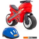 Каталки, педальные машинки Полесье МХ 46765 (со шлемом)