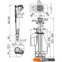 Комплектующие для унитазов, писсуаров, биде Alcaplast SA08ASK 1/2