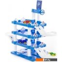 Детские автотреки, трассы Полесье Паркинг Aral 4-уровневый с автомобилями 46093