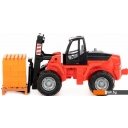 Конструкторы Полесье 1633 Автокар + конструктор Супер-Микс (красный)