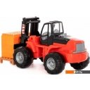 Конструкторы Полесье 1633 Автокар + конструктор Супер-Микс (красный)