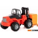 Конструкторы Полесье 1633 Автокар + конструктор Супер-Микс (красный)