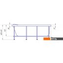 Ванны 1Марка Julianna 170x100 (левая)