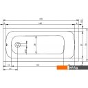 Ванны Riho Dola 160x70 (с ножками)