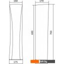 Умывальники Santek Бриз-55 1.WH11.0.460+1.WH11.0.595