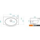 Умывальники Santek Форум 45.5x28 [1.WH11.0.542]