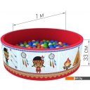 Игровые домики и палатки Romana Индейцы ДМФ-МК-02.52.01 (100 шариков) Игровые домики и палатки Romana Индейцы ДМФ-МК-02.52.01 (100 шариков)