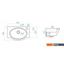 Умывальники Santek Форум 45.5x28 [1.WH11.0.545]