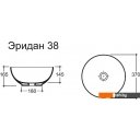 Умывальники Керамин Эридан 38 (белый)
