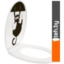 Сиденья и крышки для унитазов и биде Bisk Iris Foto Кот 07992