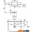 Умывальники Cersanit CARINA 50 50x39