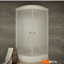 Душевые кабины Triton Лайт А 100x100 с душевым комплектом (градиент)