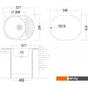 Кухонные мойки Ukinox FAD577.447-T6K 2L (с сифоном)