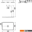Умывальники Creavit Ultra 60x40 UL060-00CB00E-0000