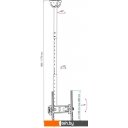 Кронштейны VLK TRENTO-61 (черный)
