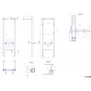 Инсталляции для унитазов, раковин, биде и писсуаров Cersanit Vector [S-IN-MZ-VECTOR]