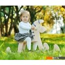 Каталки, педальные машинки Woody Лошадка-качалка 3 (бежевый)