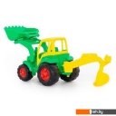 Игрушечный транспорт Полесье Чемпион трактор с лопатой и ковшом 0513