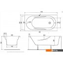 Ванны Cersanit Mito Red 150x70 (с каркасом)