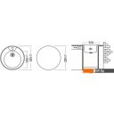 Кухонные мойки Ukinox Фаворит FAP510-GT8K 0C (с сифоном)