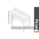 Кровати Мебельград Соня вариант 5 (массив сосны белый)