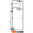 Душевые системы и гарнитуры FRAP F24802 (хром)