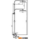 Душевые системы и гарнитуры FRAP F24802 (хром)