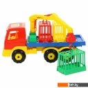 Игрушечный транспорт Полесье Престиж автомобиль для перевозки зверей 44204