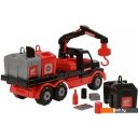 Игрушечный транспорт Полесье Автомобиль-контейнеровоз Mammoet 68507