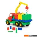 Игрушечный транспорт Полесье Муромец автомобиль-контейнеровоз 44082