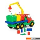 Игрушечный транспорт Полесье Муромец автомобиль-контейнеровоз 44082