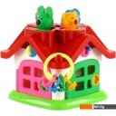 Развивающие игрушки Полесье Логический теремок (в сеточке)