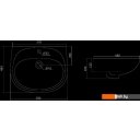 Умывальники Santek Анимо 59x48 (1WH110508) Умывальники Santek Анимо 59x48 (1WH110508)