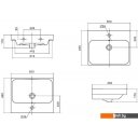 Умывальники Santek Адриана-55 1.WH50.1.620