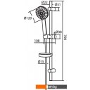 Душевые системы и гарнитуры Damixa Palace One 914100000