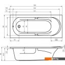 Ванны Riho Future 180x80 (с ножками)