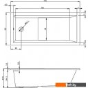 Ванны Riho Lusso Plus 170x80 (с ножками)