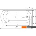 Ванны Riho Miami 180x80 (с ножками)