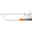 Ванны Riho Miami 180x80 (с ножками)