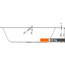 Ванны Riho Lugo 180x80 BT02 (с ножками)