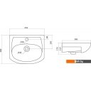 Умывальники Santek Азов-45 45x38 [1.WH11.2.449]
