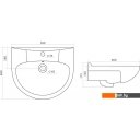 Умывальники Santek Антик-55 56x46 [1.WH11.0.186]