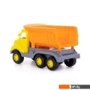 Игрушечный транспорт Полесье Богатырь автомобиль-самосвал 37336