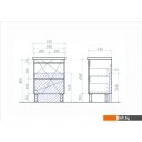 Мебель для ванных комнат Vigo Тумба под умывальник Geometry 600-0-2