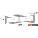 Полки, стеллажи, системы хранения Anrex Monako 1V Сосна Винтаж